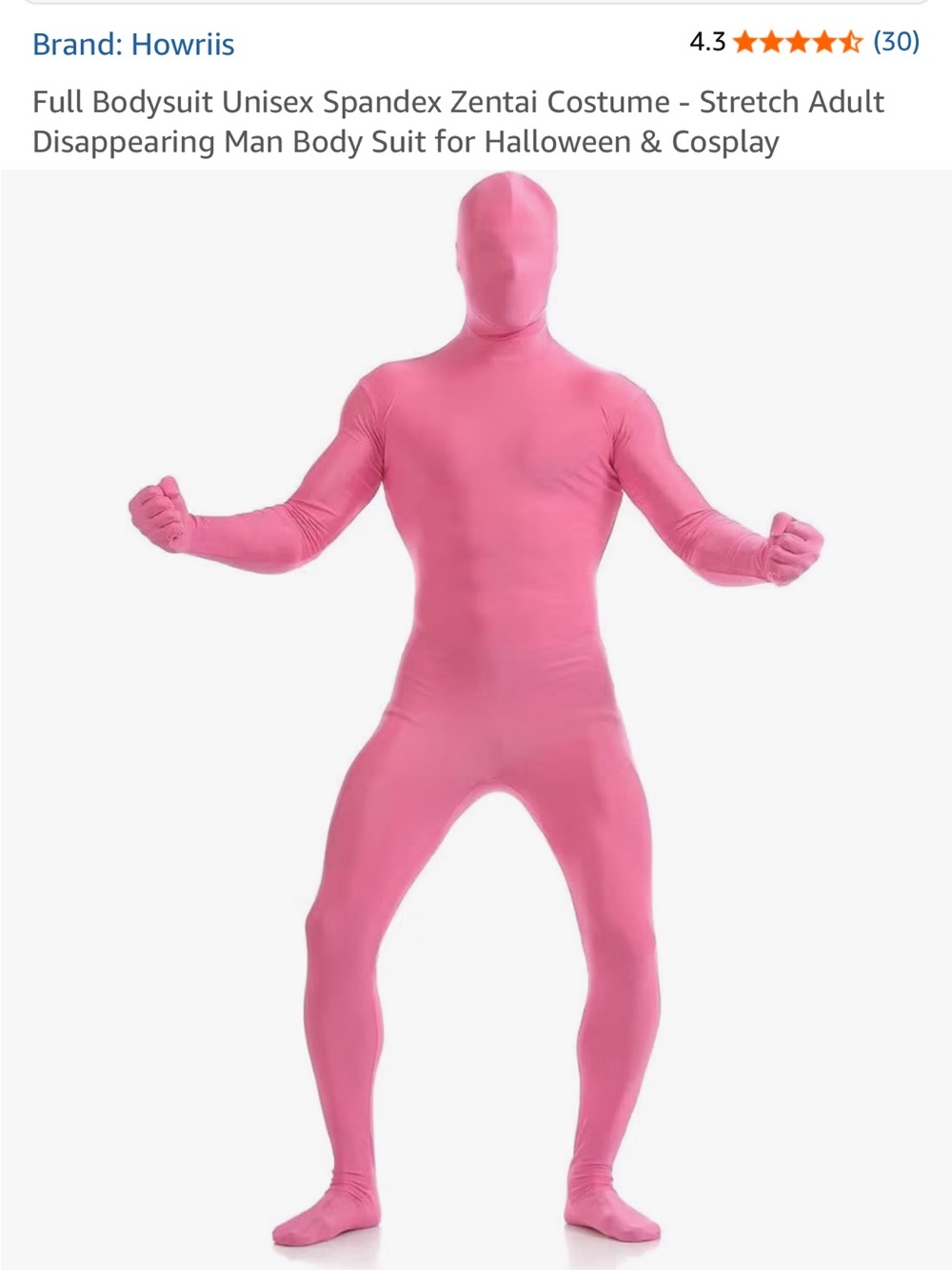 Full Bodysuit One-Piece